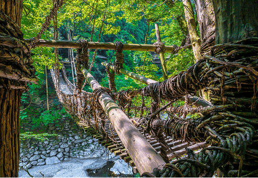 祖谷のかずら橋